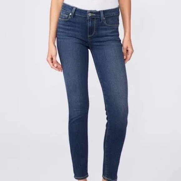 Paige Verdugo Ankle Skinny Denim Jeans - Picture 1 of 10